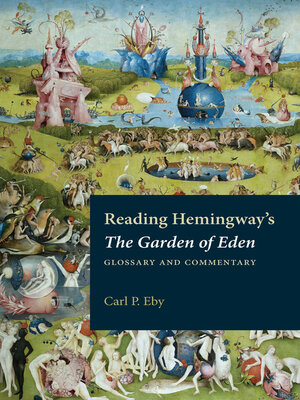 cover image of Reading Hemingway's the Garden of Eden